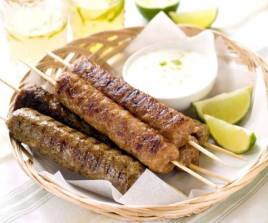 Chicken Kofte kebab & Lamb Kofte kebab kombo